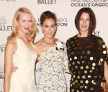 Naomi Watts, SJP et Jessica Seinfeld lors de la première mondiale du ballet de Paul McCartney, Ocean\'s Kingdom. 22 septembre 2011, à New York