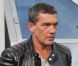 Antonio Banderas et Salma Hayek lors du photocall du Chat Potté en Russie le 26 septembre 2011.