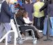 Salma Hayek et sa fille Valentina à l'aéroport de Los Angeles le 24 septembre 2011 pour prendre un avion direction Paris