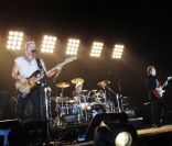 Sting et les membres du groupe Police en 2007 en Belgique 