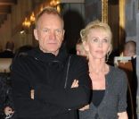 Sting et sa femme Trudie Styler en octobre 2010 à Paris 