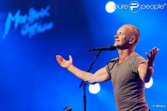 Sting au festival de Montreux en juillet 2011 