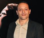 Arsène Mosca arrive à la première parisienne de The Artist, au Grand Rex. 28 septembre 2011