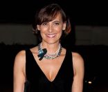 Inès de la Fressange lors de la soirée Hogan by Karl Lagerfeld, le vendredi 30 septembre 2011.