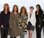 Photocall des Bureaux de Dieu : Nicole Garcia, Nathalie Baye, Claire Simon, Lolita Chammah, Rachida Brakni, Michel Boujenah