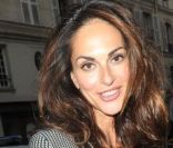 Tasha de Vasconselos au défilé Yves Saint Laurent à Paris, le 3 octobre 2011