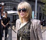 Courtney Love à la fashion week de Milan, le 26 septembre 2011.