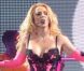 Britney Spears en plein concert à Saint-Petersbourg en Russie le 22 septembre 2011