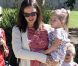 Jennifer Garner enceinte et ses deux filles Violet et Seraphina  se rendent à un musée avec une amie à Los Angeles le 9 octobre 2011  
