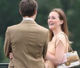 Hugo Becker et Leighton Meester en tournage à Paris. Eté 2010