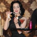 Dita Von Teese : Soirée étourdissante pour faire fondre les Italiens