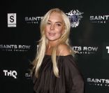 à la soirée de lancement du jeu vidéo Saints Row, le mercredi 12 octobre 2011.