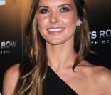 Audrina Patridge lors du lancement du jeu vidéo Saints Row, à Hollywood, le 12 octobre 2011.