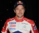 Le véritable Sébastien Loeb le soir de l'inauguration de sa statue de cire au musée Grévin le jeudi 13 octobre 2011