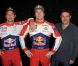 Sébastien Loeb découvre sa statue de cire réalisée par Stéphane Barret au musée Grévin le jeudi 13 octobre 2011