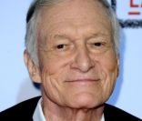 Hugh Hefner, fondateur de Playboy, à l'avant première de Rhum Express le 13 octobre 2011 à Los Angeles.