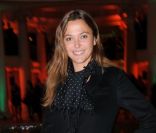 Sandrine Quétier lors de la soirée S. Pellegrino avec BVLGARI à la piscine du Ritz le 17 octobre 2011 à Paris 