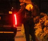 Exclu : Blake Lively et Ryan Reynolds quittent l'appartement du comédien au petit matin le 22 octobre 2011 !