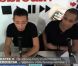 Les animateurs sur le plateau de Webrealtv