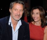 Antoine de Caunes et Daphné Roulier en août 2011 à Paris