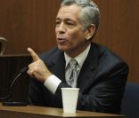 Procès du docteur Conrad Murray à Los Angeles le 27 octobre 2011 - ici docteur Waldman 