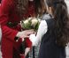 Le prince William et son épouse la duchesse Catherine étaient le 2 novembre 2011 à Copenhague, au Danemark, pour visiter en compagnie du prince Frederik et de la princesse Mary le centre d'approvisionnement de l'UNICEF et apporter leur soutien dans la lutte contre la famine dans la Corne de l'Afrique.