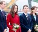 Visite officielle du prince William et de sa femme Catherine à Copenhague le 2 novembre 2011, pour leur première mission humanitaire ensemble au centre d'approvisionnement de l'UNICEF.