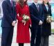 Visite officielle du prince William et de sa femme Catherine à Copenhague le 2 novembre 2011, pour leur première mission humanitaire ensemble au centre d'approvisionnement de l'UNICEF.