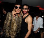 Jean-Roch et Golan Yosef au VIP ROOM Theater pour la soirée Halloween à Paris le 31 octobre 2011