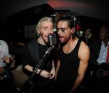 Gregory Deck et Golan Yosef au VIP ROOM Theater pour la soirée Halloween à Paris le 31 octobre 2011