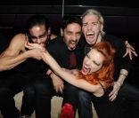 Golan Yosef, Gregory Deck, Anaïs Delva au VIP ROOM Theater pour la soirée Halloween à Paris le 31 octobre 2011