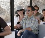 La famille Sarkozy en Egypte, en décembre dernier, avec Jean et son amie Jessica