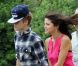 Selena Gomez, avec Justin Bieber, en octobre 2011 à Rio de Janeiro.