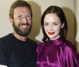 Stefano Pilati et Emily Blunt
