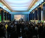 Parmi les VIP, certains garçons n'étaient pas là pour rigoler et ont pris leur rôle très au sérieux lors de la soirée de lancement spectaculaire de  Call of Duty: Modern Warfare 3 , lundi 7 novembre 2011 au Palais de Chaillot.
