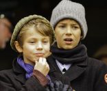 Les princes Nikolai et Felix de Danemark étaient avec leur grand-père Henrik de Danemark pour le week-end de l'Hubertus Hunt (Hubertusjagt), les 5 et 6 novembre 2011. 