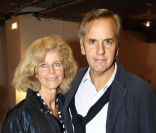 bernard de la Villardière et sa femme le 13 novembre lors de la finale du Masters 1000 de Paris Bercy