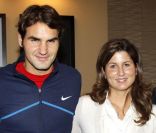 Roger Federer et sa femme Mirka le 13 novembre lors de la finale du Masters 1000 de Paris Bercy