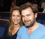 Clovis Cornillac et sa compagne Lilou le 13 novembre lors de la finale du Masters 1000 de Paris Bercy