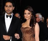 Aishwarya Rai et son époux Abhishek Bachchan