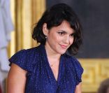 Norah Jones à Washington pour la remise de la médaille d'or du Congrès à quatre astronautes de légende, le 16 novembre 2011.