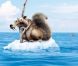 La première affiche de L'Age de glace : La dérive des continents.