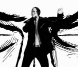 Les Red Hot Chili Peppers dans l'univers graphique de Raymond Pettibon pour le clip de  Monarchy of Roses , second extrait de l'album  I'm with you .