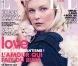 Kirsten Dunst en couverture du magazine ELLE , en kiosques le 18 novembre 2011.