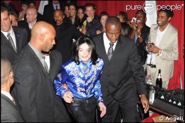 Michael Jackson aux 50 ans de Christian Audigier