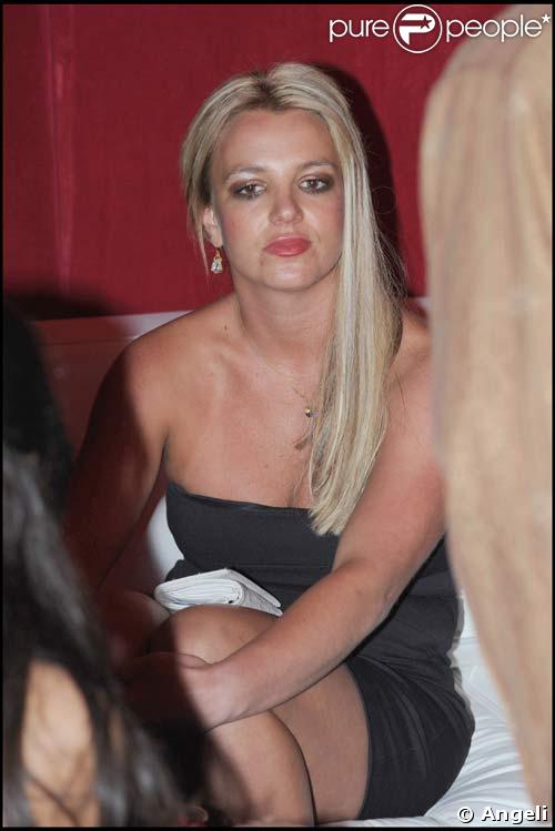 Britney Spears aux 50 ans de Christian Audigier