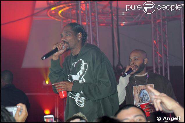 Snoop Dogg qui chante au 50 ans de Christian Audigieer