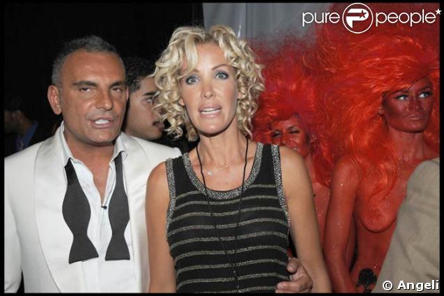 Ophélie Winter aux 50 ans de Christian Audigier