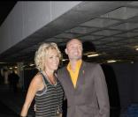 Ophélie Winter et Franck Leboeuf aux 50 ans de Christian Audigier