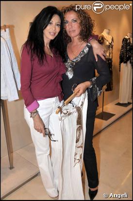Inauguration de la boutique : Yamina Benguigui et Natacha Amal